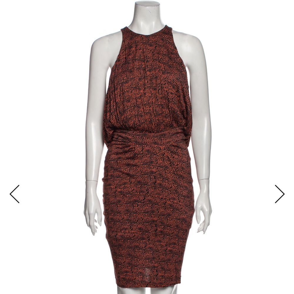 Salon Printed Dress